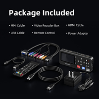Convertisseurs de signal vidéo Unisheen Mini, enregistrement en 720p 1080p, enregistreur prenant en charge les entrées HDMI, VGA, YPbPr, CVBS