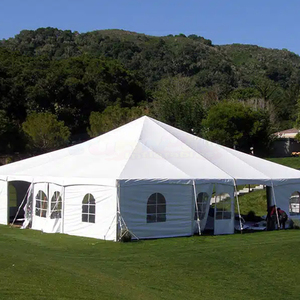 Grandes tentes de réception blanches imperméables de luxe pour événements extérieurs, mariages et fêtes, capacité 200, 300, 500, 800 personnes - Product Image 4
