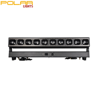 Barra de Píxeles LED Polarlights de Buena Calidad, Barra de Píxeles LED de 10PCS*60W con Cabezal Móvil y Tiras RGBW para Espectáculos, Eventos y DJ