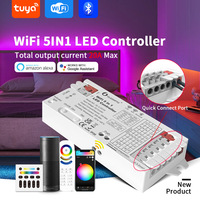 Protocole de matière WLED Tuya RGBCW Strip Light Zgb Controller Switch avec Dali Compatible pour Amazon Google Apple-Connexion RF