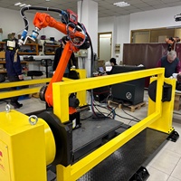 Cella di Saldatura Robotizzata KUKA KR 20 R1820-2 E, Robot di Saldatura a 6 Assi con Posizionatore a H per Saldatura MIG MAG
