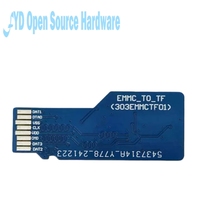 Placa Adaptadora Netrual EMMC TF BGA153 BGA169, Convertidor de Interfaz Micro SD V1.1 1.8/3.3V, Macho/Hembra, Recuperación de Datos, Memoria Flash