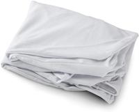 Housses de chaise blanches Housse de chaise en polyester spandex Housses extensibles pour la fête de mariage Banquet Housses de chaise à l'avant plat