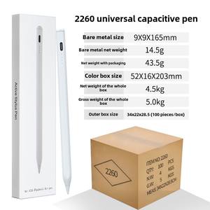 Lápiz óptico capacitivo universal <span class=keywords><strong>para</strong></span> <span class=keywords><strong>Huawei</strong></span>, tabletas Apple Android, teléfonos móviles, material plástico, estilo lápiz, punta de punta <span class=keywords><strong>para</strong></span> Dra - Product Image 6