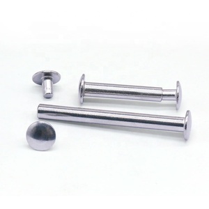 Rivets en acier inoxydable à double capuchon <span class=keywords><strong>de</strong></span> qualité supérieure, personnalisés, professionnels, à bon prix - Product Image 3