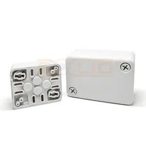 10-Pack Kleine Junction Box Met Schroef Connectors 70x60x37mm