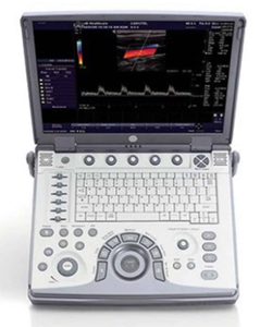 Ecógrafo Portátil GE LOGIQ E de <span class=keywords><strong>Segunda</strong></span> <span class=keywords><strong>Mano</strong></span>, Reacondicionado, con Sonda Convexa y Doppler Color para Hospital - Product Image 4