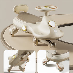 Une poussette classique pour bébé avec des roues silencieuses pour les vélos à torsion pour enfants - Product Image 5