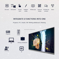 65/75/86 Zoll Interaktives Whiteboard Touchscreen 4K LCD Smart Board Android 14 Touchscreen Eingebaute Kamera OEM-Preis