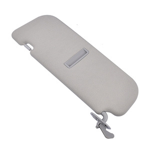 Hyundai Elantra Sun Visor 85220-3X000TX Right Side Gray 2011-2015 Model With Mirror And Buckle Installation - Product Image 2