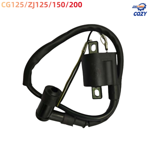 Bobine d'allumage de générateur de moto CQZY <span class=keywords><strong>125</strong></span> 150 200cc CG125/ZJ125, bougie d'allumage universelle pour Honda CG125, pièces détachées - Product Image 2