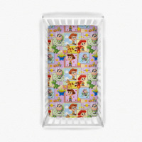 Drap de lit pour bébé en fibre de bambou personnalisé, doux et respirant, ensemble de draps de lit pour bébé, toutes saisons, protège-matelas hypoallergénique