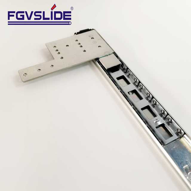 High Quality FGVSLIDE Steel Television Slide Pocket Door Track Slide System Cabinet Furniture Flipper Door Drawer Slide Rail