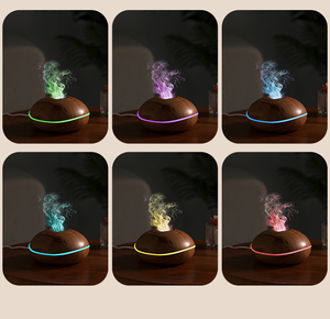 Gift USB Ultrasonic Essential <b>Oil</b> <b>Diffuser</b> Aroma <b>Diffuser</b> Cool Mist Humidifier Air Humidifier For Yoga Spa With LED Night Light - Product Image 2