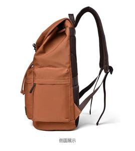 Customized Large Capacity Leisure <b>Backpack</b> for Middle/High School Students Short Distance Travel England Style Oxford Material - Product Image 4