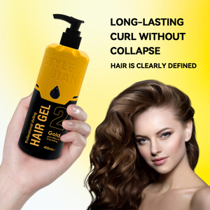<span class=keywords><strong>Gel</strong></span> coiffant pour cheveux 400 ml, tenue longue durée, non collant, pour hommes et femmes, fixation quotidienne des coiffures - Product Image 5