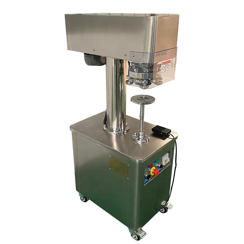 Haijilian Can yapıştırma makinesi yarı otomatik Can mühürleyen makinesi bira Soda orkinos Can mühürleyen makinesi sağlık ürün 1 adet