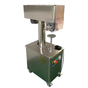 Haijilian Can Sealing Machine Semi Automatic Can Sealer Machine Beer Soda Tuna Can Sealer Machine Health Care Product 1 Pcs