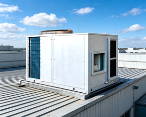 Unidad HVAC Comercial para Techos - Aire Acondicionado Industrial con Unidad de Manejo de Aire (AHU) y Control PLC para Hoteles y Hospitales - Product Image 1