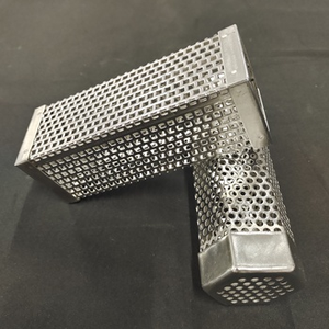 Filtre en maille métallique pour tuyau à fumée de <span class=keywords><strong>barbecue</strong></span>, qualité alimentaire, boîte blanche, acier inoxydable 304, bois de fruit, fumée de bacon, tuyau à fumée pour <span class=keywords><strong>barbecue</strong></span> - Product Image 3