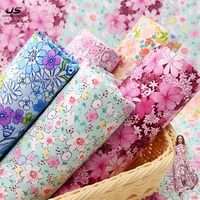 Tissu imprimé en popeline 100% coton personnalisé en gros pour vêtements