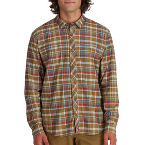 Camisa de pesca con botones y cuello Bali de poliéster con logo UV de Performancegear, con bolsillos de velcro. - Product Image 1