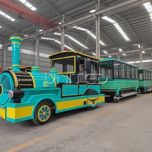 <span class=keywords><strong>Train</strong></span> touristique grande capacité, climatisé, équipement d'amusement personnalisable pour les fêtes foraines. - Product Image 1