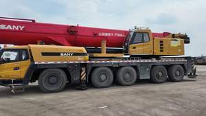 Grúa sobre orugas Sany SAC2200T con brazo principal de 73 m y contrapeso de 76.5 t, maquinaria pesada, motor, caja de cambios, venta en octubre de 2020 - Product Image 3