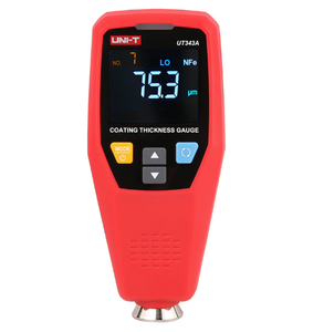 เครื่องวัดความหนาผิวเคลือบ UT343A/D/E พร้อมแอปพลิเคชันและซอฟต์แวร์สำหรับการตรวจสอบในอุตสาหกรรมการผลิตโลหะ การแปรรูปโลหะ และอุตสาหกรรมเคมีในเอเชีย - Product Image 2