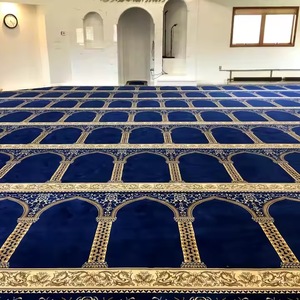 Tapis de prière de mosquée de haute qualité en gros avec tapis de prière bon marché - Product Image 3