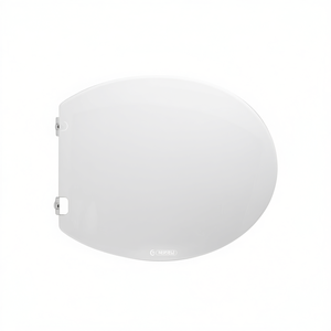 Asiento de Inodoro para Discapacitados Senesi Maia, Blanco, con Bisagras de Expansión en Forma de C - Product Image 3