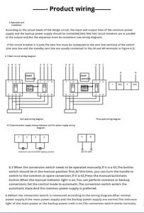 Dual <strong>Power</strong> 63A 220V Automatic Generator Transfer <strong>Switch</strong> Controller ATS Electric Device <strong>Switch</strong> with 2P Changeover - Product Image 4