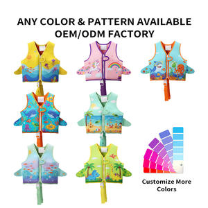 Chaleco Salvavidas de Neopreno para Niños, Diseño Nuevo, Chaleco de Natación para Niños Pequeños, Traje de Baño Flotante, Material de Espuma EPE Ligero, Chaleco Salvavidas para Niños - Product Image 3