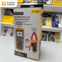 Multimètre numérique Fluke 283 FC CAT III 1500V, multimètre numérique solaire Fluke 283 FC/PV et pince ampèremétrique sans fil Fluke Original
