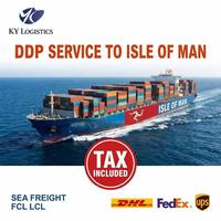 Agent de transit et de logistique expert pour les services de transport de Chine vers IOM, service express aérien et maritime porte-à-porte DDP mondial