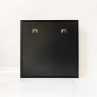 Cadre de présentation Shadow Box noir pour billets de banque, fait main, pour œuvres d'art limitées, décoration murale