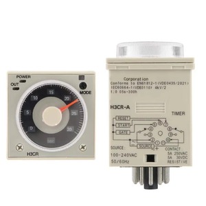 รับประกัน 1 ปี รีเลย์ตั้งเวลาแบบโซลิดสเตท รุ่น S H3CR ซีรีส์ H3CR-A/H3CR-AS/H3CR-A8 - Product Image 6