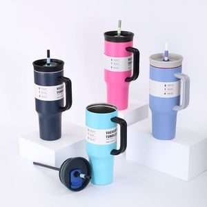 Nuevo Vaso Térmico de Gran Capacidad de 40 oz con Aislamiento al Vacío, de Acero Inoxidable 304/201, Mantiene la Temperatura de 6 a 12 Horas, Apto para Automóvil - Product Image 2