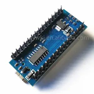 La carte de développement ATmega168P est compatible avec l'amélioration Arduino Nano V3 ATmega168 ATMEG328P CH340