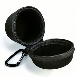 Black <b>Mini</b> Portable Audio Storage Case Outdoor Travel Audio Mixer Bag Audio <b>Speakers</b> Case - Product Image 3