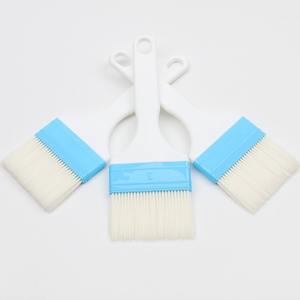 Brocha plana para pintura con mango de plástico y cerdas de fibra química de 1, 2, 3 y 4 pulgadas para pintura a base de agua, pegamento, revestimiento y uso en ferretería. - Product Image 3