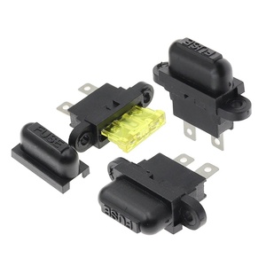 Wasserdichter Auto Standard Middle Sicherungs halter Kupfer blatts icherung für Auto Boot LKW <span class=keywords><strong>ATC</strong></span> ATO 20A 25A 30A 35A 40A PCB Sicherungs halter - Product Image 5