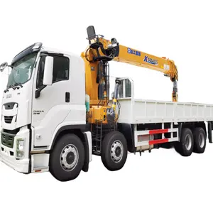 Hot sale ISUZU GIGA 8*4 12wheel 30 Ton Truck Mounted Crane Lorry-mounted Crane Boom Truck with Hydraulic Crane