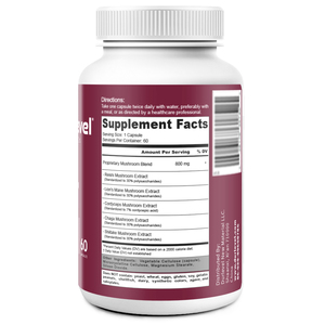 Premium Adult Mixed <strong>Mushroom</strong> <strong>Capsules</strong> Reishi Lion's Mane Cordyceps for Immune Support Halal/Kosher Certified Antioxidant Brain - Product Image 2