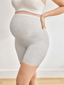 Venta Directa de Fábrica: Bragas de Maternidad Sin Costuras para Mujer, Tipo Boyshort, con Soporte Abdominal y Cintura Alta - Product Image 4