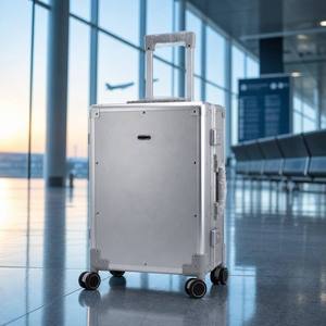 Maleta <span class=keywords><strong>de</strong></span> Viaje <span class=keywords><strong>de</strong></span> Negocios <span class=keywords><strong>de</strong></span> Lujo Clásica <span class=keywords><strong>de</strong></span> 20/24/28 Pulgadas con Marco <span class=keywords><strong>de</strong></span> Aleación, Patrón <span class=keywords><strong>de</strong></span> Fibra <span class=keywords><strong>de</strong></span> Carbono, Poliéster Multicolor y Esquinas Anticolisión - Product Image 1