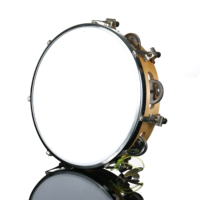 Wood Printed Natural Color Tambourine Percussion Tunable Baby Musical Instruments Yongxin Brand 8" 10"