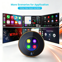 PlayAiBox Qualcomm 6350 para BMW, Carplay Inalámbrico a Android 15, Caja AI con 8GB+128GB, GPS Integrado, Multimedia para Auto, YouTube, Netflix