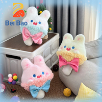 Jouets en peluche lapin mignons, super doux, rembourrés de coton PP, lavables, anti-stress pour enfants, cadeaux de Pâques, vente en gros d'usine