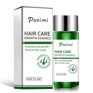 Suero para el crecimiento del cabello, líquido nutritivo Natural, biotina, para mujeres y hombres